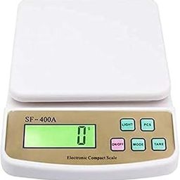HOMELYHARBOR Digital Kitchen SF-400A 10kg Multipurpose LCD Screen Digital Weighing Measure Scale Machine for Measuring Fruits, Spice, Food, Vegetable (White, 10 Kg Max Capacity)-picture-22