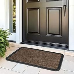 Encasa XO Polypropylene Main Door Entrance Mats (45x75 cm) | Brown | Welcome Mat with Rubber Border | Anti Slip Rubber Backing | Footmat Ideal for Home, Outdoor, Balcony, Offices, Shops | Pack of 1-image-21