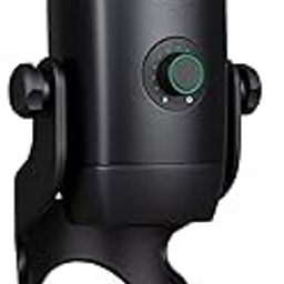 Blue Yeti x Professional Condenser USB Microphone with High-Res Metering, LED Lighting & Blue Vo!Ce Effects for Gaming, Streaming & Podcasting On PC & Mac-6