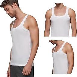Men's Ace Premium Cotton Modal Round Neck Vest-picture-26