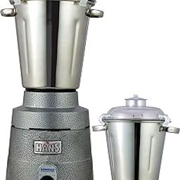 Dominar X Pro 2200 Watts 3 HP Commercial Mixer Grinder With 2 Jar Heavy Duty Black Grey-picture-29