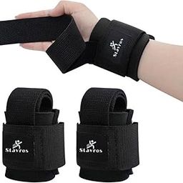 Stavros Weight Lifitng Bar Strasp with Wrist Support for Weightlifting, Strength Training, Deadlift, Bodybuilding Crossfit and MMA, with Neoprene Padding and Wrist Support Suited for Both Men and Women-image-22