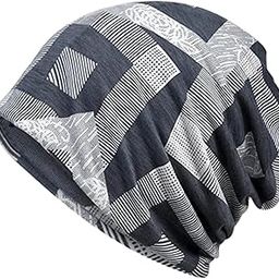 Men's Women's Slouchy Blended Cotton Summer Winter Beanie Skull Multicolor Cap (SB3028, Free Size)-image-78