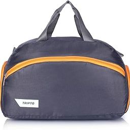 Polyester Sports Duffel Gym Bag for Men,Women-Large Duffle Bag with Wet Pocket&Shoe Compartment-One Shoulder Bag for Training,Outdoor,Yoga,Overnight Travel Duffel Bag (Grey)-image-61
