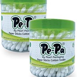 Paper Sticks Cotton Swabs (Pack of 2 Jars) PET JAR-image-99