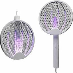 Vismac Foldable Mosquito Racket with UV Light Rechargeable USB Electric Mosquito Racket High-Performance Mosquito Bat for Home, Office & Outdoor | Durable, Portable Bug Zapper-13