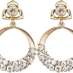 Latest Stylish Fancy Gold Plated Earrings for Women Girls (9567er)-39