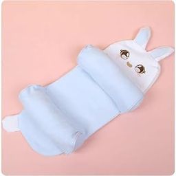 swabs® Neck Support Pillow for Babies (0-12 Months) | Soft Fur Cover | Cute Cartoon Print Design,Adjustable Neck Support Pillow for Babies-8