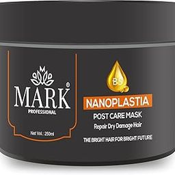 MARK PROFESSIONAL NANO PLASTIA REPAIR MASK| Intensively Nourishes the Hair | Sulphate & Paraben Free | For Straight, Shiny - Nourishes Dry & Controls Friz-image-57