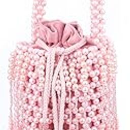 Women Pink Suede Embellished Potli-picture-7