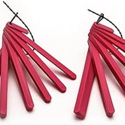 TalkTools Talk Tools Reusable And Durable Jaw Grading Bite Blocks Speech Therapy Tool (Red) -2 Pack-25