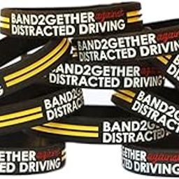 Band Together Against Distracted Driving Wristband Set (from 1 to 100 Bands)-image-55
