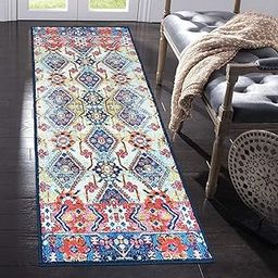 Status Contract Rugs for Living Room |(22"x55") 3D Printed Carpet for Living Room Deco|Anti Skid Backing Home Essentials|Aesthetic Vintage Decor Carpet Bedroom|Boho Rugs for Living Room (Multicolour)-19