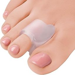 Frackson Bunion Pads Gel Spreader Correct Crooked Toes - Bunion Corrector and Bunion Relief Pads for Overlapping, Hallux Valgus, Yoga 1-Pair Pad-image-25
