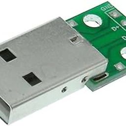 oceanlabz USB 3.1 Type-C 4 PIN Solder Type Male Connector Breakout Board Fully Tested (Piece-1)-1