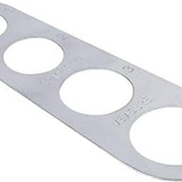 Pasta Measuring Tool, Stainless Steel Anti-Rust Spaghetti Ruler, Professional for Kitchen Home-image-18