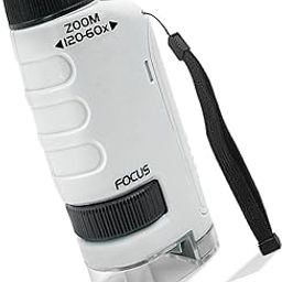 ETZIN Pocket Microscope for Kids, Portable Handheld Mini Toy with LED Light 60X-120X, Holiday Xmas Birthday Party Gift EPL-1459IM-image-42