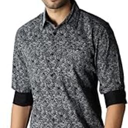 Men Slim Fit Shirt with Patch Pocket | Casual Slim Shirt Stylish Shirt for Office | Lightweight Tailored Shirt for Men | Versatile Shirt |-picture-40