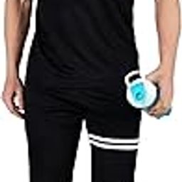 Lycra Quick Dry Printed Gym t-Shirt and Track Pant Combo for Men|Sports wear Tracksuit for Mens-picture-40