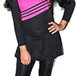 Full Body Frock Style Padded Swimming Costume for Women-image-70