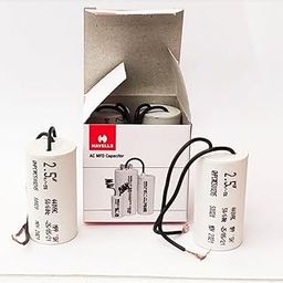 SEER AC MFD Capacitor, 2.5 µF, 4-Pack, for Ceiling Fan and Motors-image-4