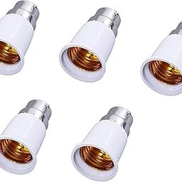 Pack of 5 Pieces Electricals Lamp Holder Light Bulb Adapter (ESP150)-3