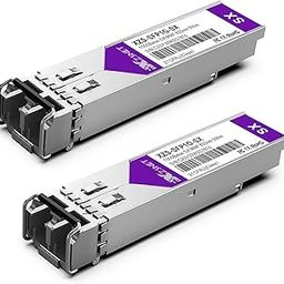 XZSNET 1000BASE-SX SFP Transceiver, 1.25G SFP to LC Multimode Fiber Module Compatible with Cisco GLC-SX-MMD, Ubiquiti UniFi UF-MM-1G, Mikrotik, Meraki, Netgear AGM731F, TP-Link and More, 2 Pack-picture-29
