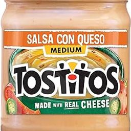 Tostitos Medium Salasa Con Queso Made With Real Cheese 425g-image-44