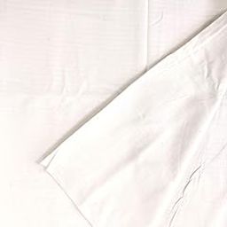 Pure Handwoven Cotton White Rib Fabric 2MTR-picture-23