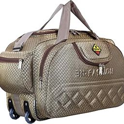 Travel Duffel Bags for Men and Women from 3 N Fashion (Gold)_40Ltr Luggage Bag-image-105