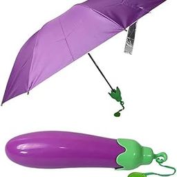 RACQUE Waterproof Folding Umbrellas, Vegetable Shape Umbrella Light Compact Design Perfect for Travel Lightweight Portable Parasol Outdoor Sun&Rain Umbrellas-image-87