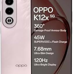 Oppo K12x 5G with 45W SUPERVOOC Charger in-The-Box Feather Pink, 128 GB (6 GB RAM)-image-54