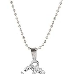 OM Pendant Silver Stainless Steel Chain | Necklace For Mens and Women | Stylish & Fancy Neckpiece for All Ocassion-image-33