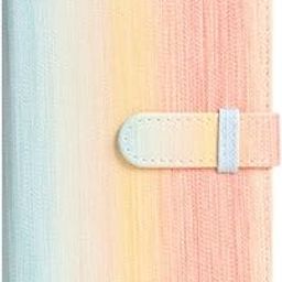ZENKO 2x3 inch Mini Photo Album, 96 Photo Pocket Storage Album for Instant mini film used in Mini 12/11/9, 90,70,Liplay, Evo Mini film, 3" Photo Cards,Tickets, Business Cards (Rainbow Color)-picture-20