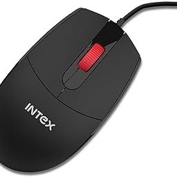 Intex USB Glide Wired Mouse | 1000 DPI Optical Sensor | 1 Million Button & Smooth Scrolling | 2.6m Plug & Play Cable | Ergonomic Mouse for Win/iOS/Android (Black)-24