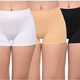 Women's Boyshorts Pack of 3 - Breathable, Anti Bacterial, Moisture Wicking, and Relaxed fit, with Fully Stretch Fabric.-image-51