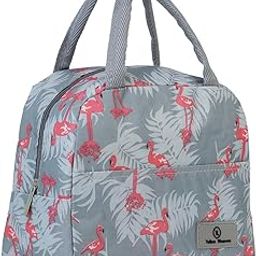 Yellow Weaves Insulated Travel Fabric & Metal Lunch/Tiffin/Storage Bag, Regular Size (Grey)-image-36