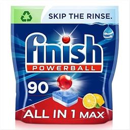 Finish All in One Power Dishwasher Tablets 90's Lemon-13
