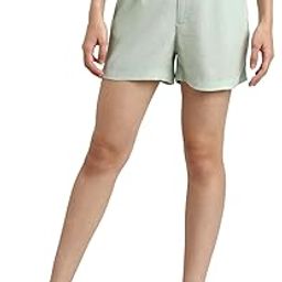 Women Solid Regular Fit Shorts-image-27