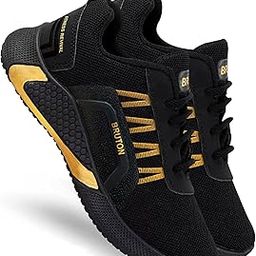 Trendy Casual Shoes | Sports Shoes | Running Shoes | Exclusive Shoes for Men - Size : 8, Black-image-38