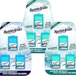 Mountain Breeze Sugar-Free Spearming & Coolmint Fresh Breath Strips Blister Pack of 9 * 24Strips each-image-49