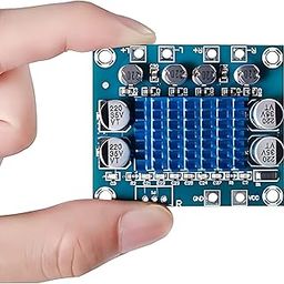 R&D TPA3116D2 Digital Audio Amplifier Board – 2x50W Dual Channel Stereo Amp Module with Heat Sink – High-Power Class D Audio Amplifier for DIY Speakers and Home Audio Projects-30