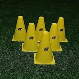 Master Agility Essentials: Precision 6-Inch Cone Pack for Athletic Training(Pack of 6)-31
