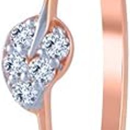 p.c. chandra jewellers 18k (750) Rose Gold and Diamond Ring for Women-picture-32