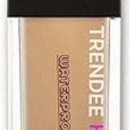 TRENDEE HUDA Professional Waterproof Oil-Free Longlasting Liquid 24-Hour Colour-True Full Coverage Foundation For All Skins Matte Finish For Women, Girls.-24