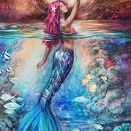 VOLDOT Diamond Painting Kit, 12x16inch White Tree of Life Diamond Painting, 5D Diamond Painting Kit for Adults & Kids, Very Suitable for Home Leisure and Wall Decoration (Mermaid Painting kit)-image-15