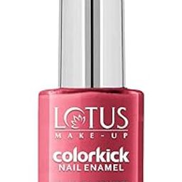 Lotus Make-Up Colorkick Nail Enamel - Rose Petal 920 | Chip Resistant | Glossy Finish | 10ml-image-55
