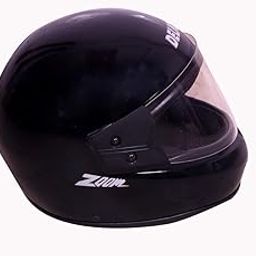 STISS Strong and Durable Stylish Full Face Men Motorbike Helmet Scratch-Resistance and Silicone Glass Protection (Black)-picture-19