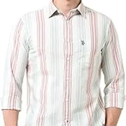 u.s. polo assn. Men's Striped Regular Fit Shirt-picture-9