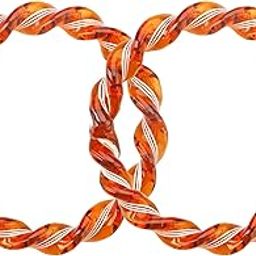 Smilune Waterproof and Fade Resistant Twisted Bangles for Women and Girls Durable Designer Glass Bangles for Everyday and Special Occasions Pack of 2-image-11